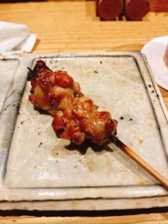 料理谷邸 葛籠近く「古町　千」の焼き鳥②